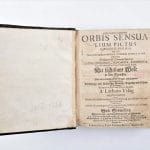 Fotografia historickej knihy Orbis Sensualium Pictus 10